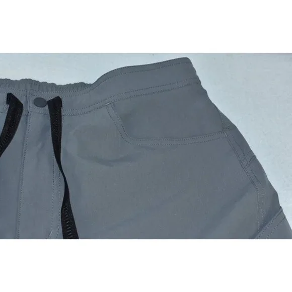 Hoka One One Transport Men Pants Size L Castlerock Gray Hiking Outdoors Active - Picture 5 of 16